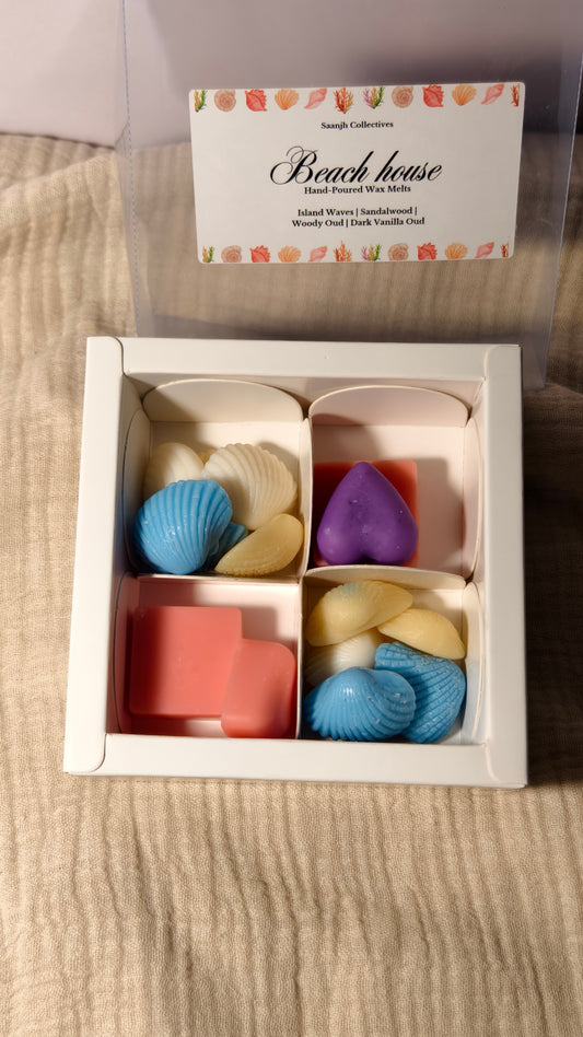 Beach House – Assorted Wax Melt Box - Saanjh Collectives