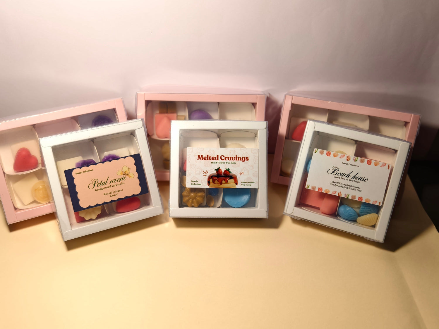 Assorted Wax melt Box - Saanjh Collectives 