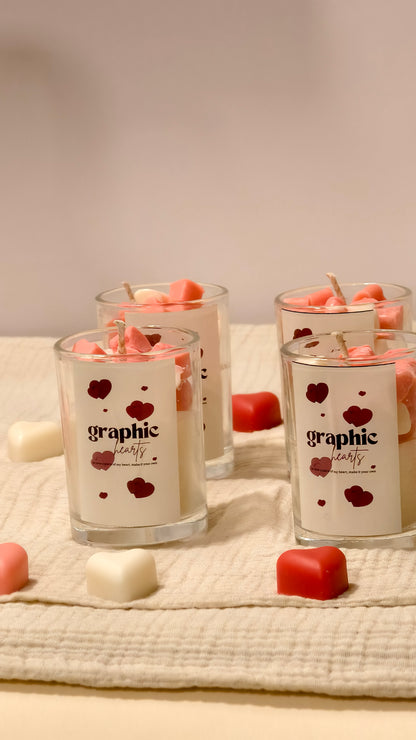 Graphic Hearts - Saanjh Collectives 