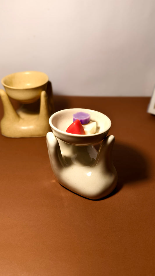 Sacred Hands Wax Warmer - Saanjh Collectives 